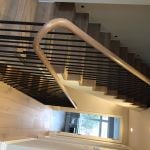 modern continous handrail
